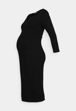 Anna Field MAMA NOTCH NECKLINE MIDI DRESS - Jerseykleid - Black 11 Anna Field MAMA NOTCH NECKLINE MIDI DRESS - Jerseykleid - Black -Anna Field Geschäft 01d148d1237f4d8fb0b9cc9c73d98252