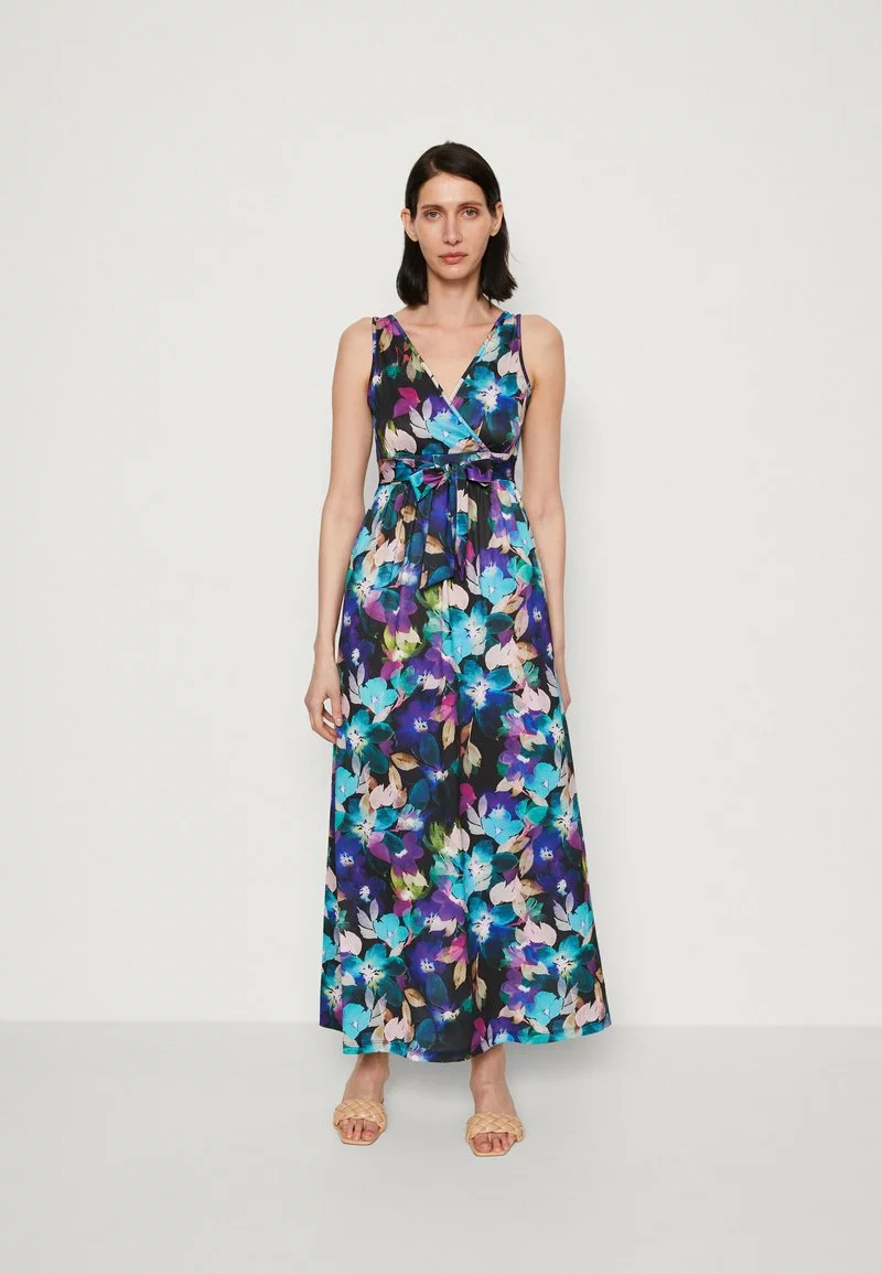 Anna Field Maxikleid - Black/blue/multicoloured 3 Anna Field Maxikleid - Black/blue/multicoloured