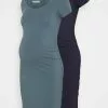Anna Field MAMA 2 PACK - Etuikleid - Dark Blue/teal -Anna Field Geschäft 123adee6347544c389449e6464032436