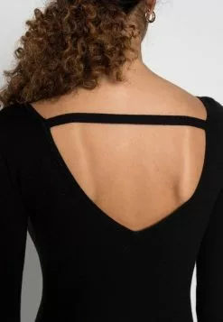 Anna Field OFFENER RÜCKEN BODYCON MINI STRICKKLEID - Etuikleid - Black -Anna Field Geschäft 1e77fbe5821d4c448cad2c7c1537bd30