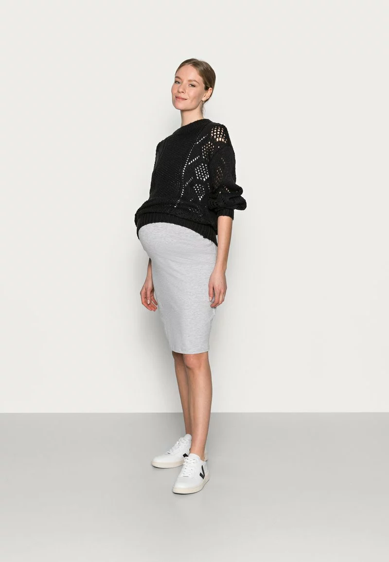 Anna Field MAMA 2 PACK - Etuikleid - Light Grey/black 3 Anna Field MAMA 2 PACK - Etuikleid - Light Grey/black