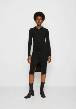 Anna Field Jerseykleid - Black