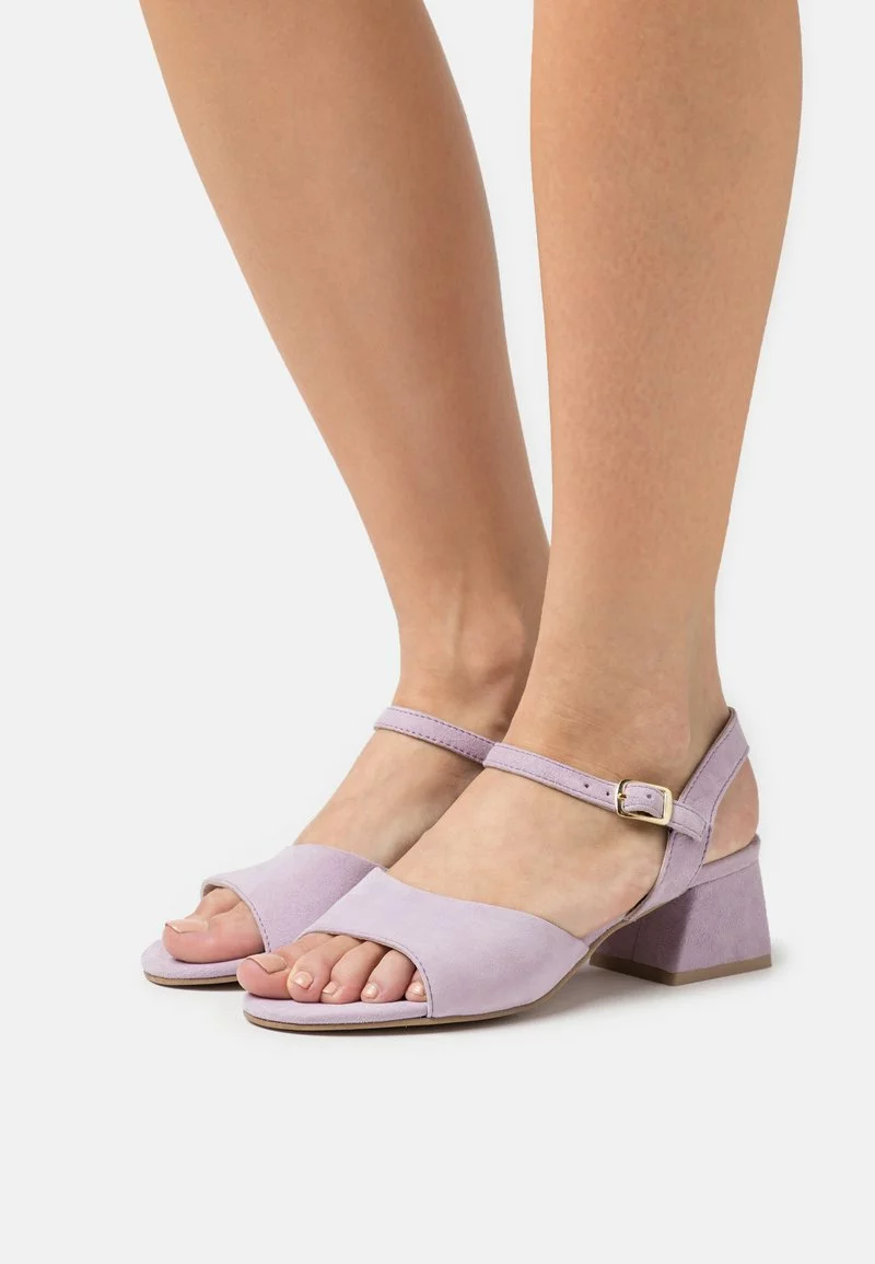 Anna Field LEATHER - Riemensandalette - Lilac 3 Anna Field LEATHER - Riemensandalette - Lilac