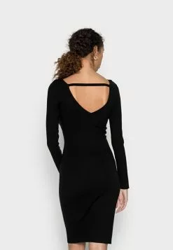 Anna Field OFFENER RÜCKEN BODYCON MINI STRICKKLEID - Etuikleid - Black -Anna Field Geschäft 25fed224e72345b8b83ced82993358f5 1