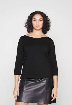 Anna Field Curvy Langarmshirt - Black -Anna Field Geschäft 29b4e9eb0d63488aaff421618b2167a5 1