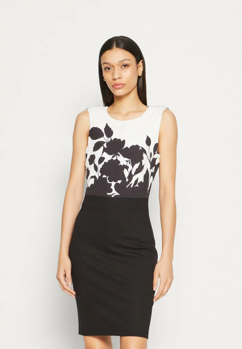 Anna Field Jerseykleid - Black/white 3 Anna Field Jerseykleid - Black/white