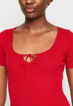 Anna Field Strickkleid - Red -Anna Field Geschäft 362b38fb1db241348d7c3609b83b79ca