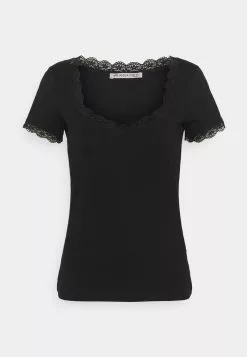 Anna Field T-Shirt Basic - Black -Anna Field Geschäft 3c7fc1ccb92243f987ab4c74aa6d83ce