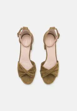 Anna Field LEATHER - Riemensandalette - Khaki -Anna Field Geschäft 4bd073331c8c4847865da0c7d661eb6b