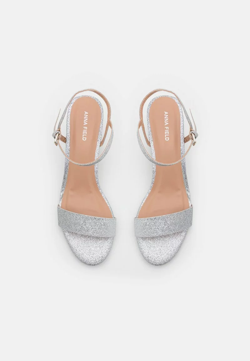 Anna Field Riemensandalette - Silver 7 Anna Field Riemensandalette - Silver – Bild 5