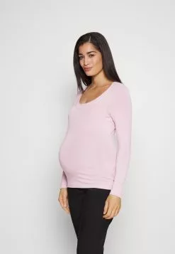 Anna Field MAMA MATERNITY BASIC LONGSLEEVE 2 PACK - Langarmshirt - Pink/light Green -Anna Field Geschäft 4fdb9102dce840008294794f71a97080