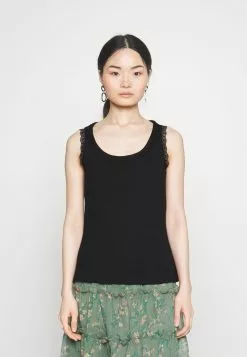 Anna Field Petite Top - Black