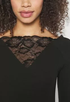 Anna Field Tall Langarmshirt - Black -Anna Field Geschäft 5d0c6e4c6348402e84ecf194e33a2aa4