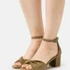 Anna Field LEATHER - Riemensandalette - Khaki -Anna Field Geschäft 5e49f18a34844afa84cd1d38f535a675