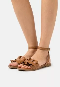 Anna Field LEATHER - Riemensandalette - Cognac -Anna Field Geschäft 657cacc802f248548330ac5f314f7f72