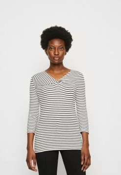 Anna Field Langarmshirt - White/black