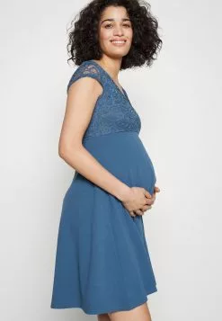 Anna Field MAMA Jerseykleid - Dark Blue -Anna Field Geschäft 72acfc3977e1427080caa88dc767a007