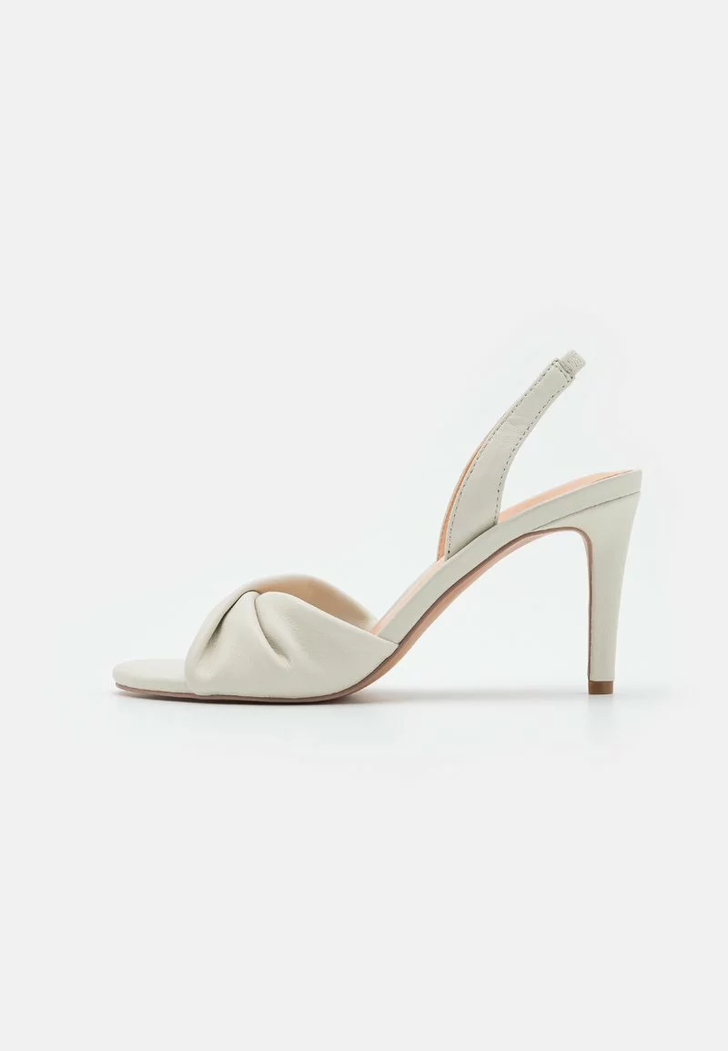 Anna Field LEATHER - High Heel Sandalette - White 8 Anna Field LEATHER - High Heel Sandalette - White – Bild 6