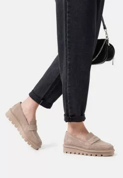 Anna Field Wide Fit COMFORT LEATHER - Slipper - Taupe