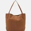 Anna Field LEATHER - Handtasche - Cognac -Anna Field Geschäft 7ccecbc5ea434f439f3ede3ff29751b5