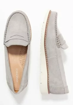 Anna Field COMFORT LEATHER - Slipper - Grey -Anna Field Geschäft 91c037ae0fd845eb95c65013e2cb4387