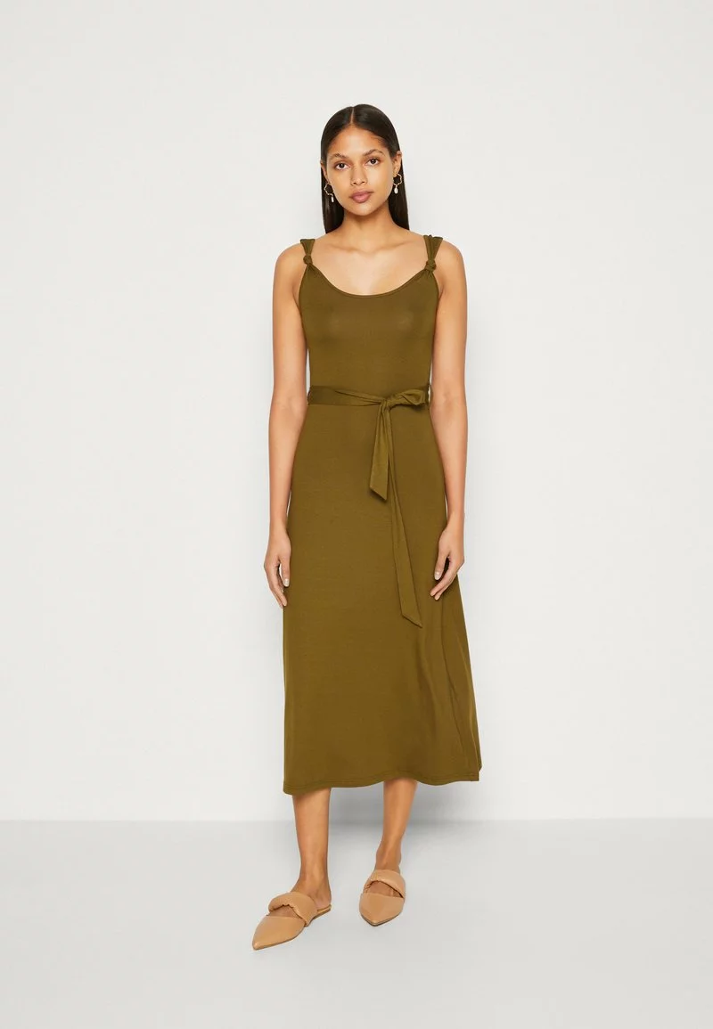 Anna Field Jerseykleid - Olive 3 Anna Field Jerseykleid - Olive