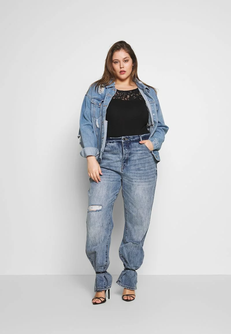 Anna Field Curvy T-Shirt Print - Black 4 Anna Field Curvy T-Shirt Print - Black – Bild 2