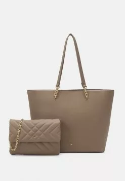 Anna Field SET - Handtasche - Taupe