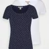 Anna Field 2ER PACK - T-Shirt Print - Navy/white 2 Anna Field 2ER PACK - T-Shirt Print - Navy/white -Anna Field Geschäft 9cbe316acd414fef89a8cfd7203de34f
