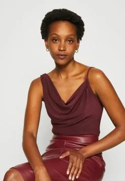 Anna Field Top - Dark Red -Anna Field Geschäft 9fc6f7c1c7464e1c8070977a2a72c50f