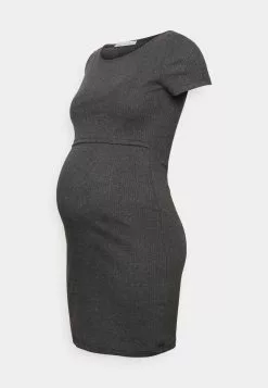 Anna Field MAMA SHORT SLEEVES - Jerseykleid - Mottled Dark Grey 12 Anna Field MAMA SHORT SLEEVES - Jerseykleid - Mottled Dark Grey -Anna Field Geschäft a12eb757c88f47778add388454b2e645