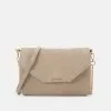 Anna Field LEATHER - Clutch - Taupe -Anna Field Geschäft a5f4431c1d2e458ea602b72891a5068e