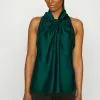 Anna Field Top - Dark Green -Anna Field Geschäft a7bd273923b440abbb952421d9be0d4b