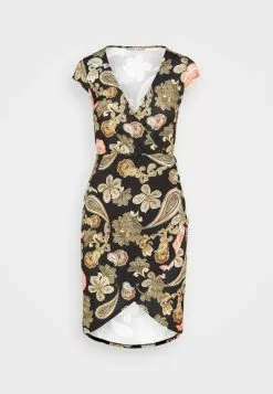 Anna Field Jerseykleid - Black/multi Coloured -Anna Field Geschäft b17287474e8e4c1cab40e9314d9c7f45