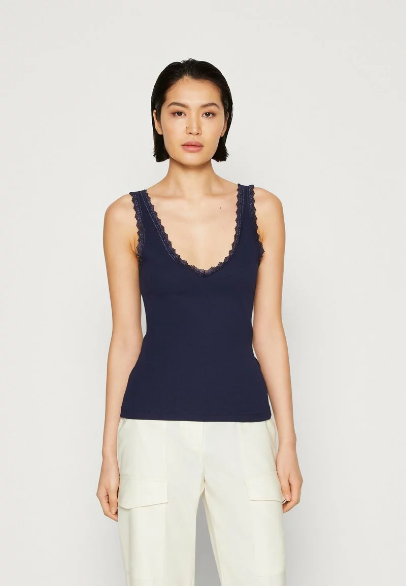 Anna Field Top - Dark Blue 3 Anna Field Top - Dark Blue