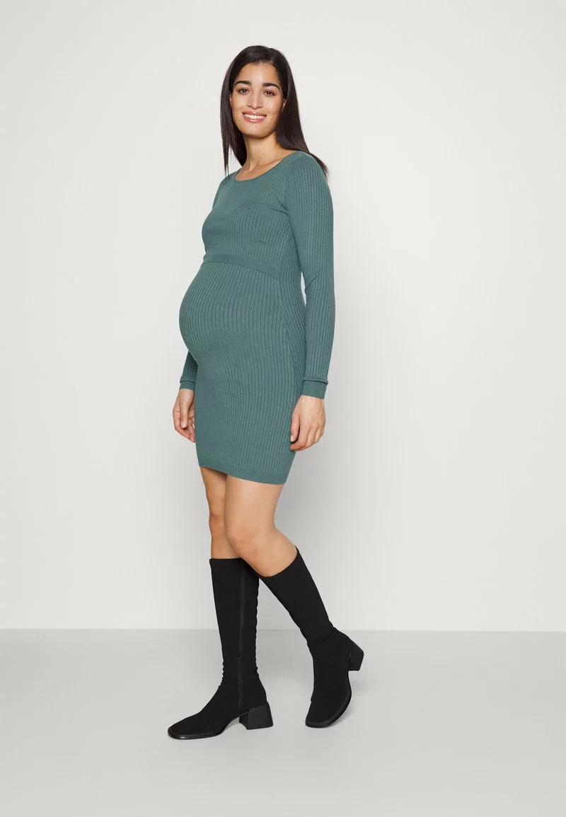 Anna Field MAMA Strickkleid - Dark Green 8 Anna Field MAMA Strickkleid - Dark Green – Bild 6