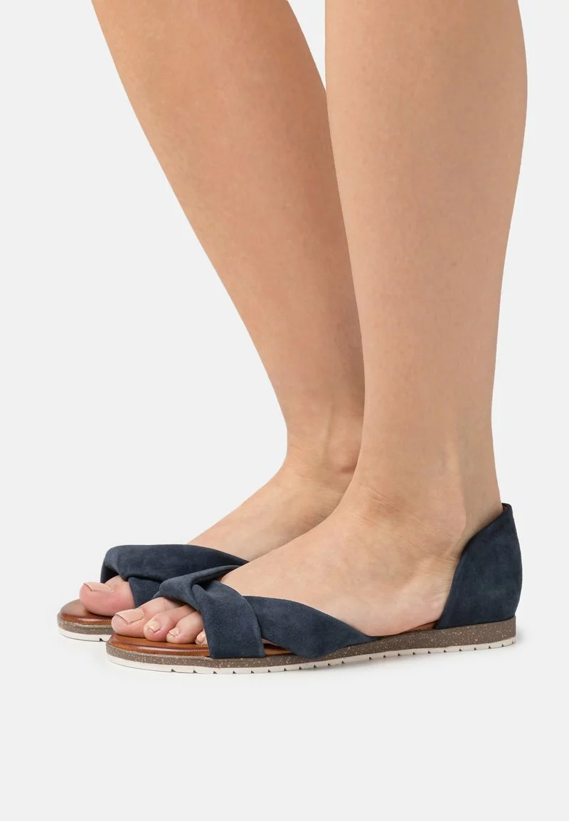 Anna Field LEATHER - Riemensandalette - Dark Blue 3 Anna Field LEATHER - Riemensandalette - Dark Blue