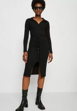 Anna Field Jerseykleid - Black -Anna Field Geschäft c4e15f47c749498e9eab53d8acc02100