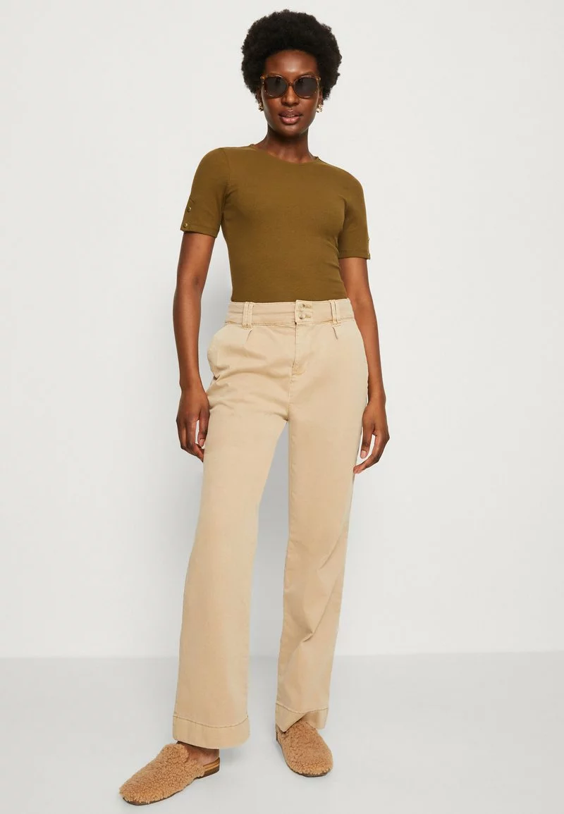 Anna Field T-Shirt Print - Khaki 6 Anna Field T-Shirt Print - Khaki – Bild 4