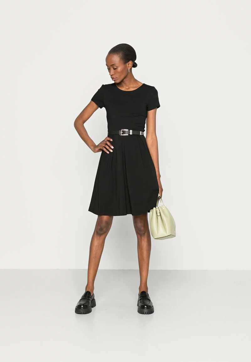 Anna Field Jerseykleid - Black 4 Anna Field Jerseykleid - Black – Bild 2