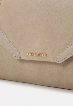 Anna Field LEATHER - Clutch - Taupe -Anna Field Geschäft c933426553bb4831a448eeab65bcefad