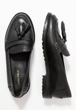 Anna Field LEATHER - Slipper - Black 11 Anna Field LEATHER - Slipper - Black -Anna Field Geschäft c93cd263216a4b8a9f25d91efe80d536