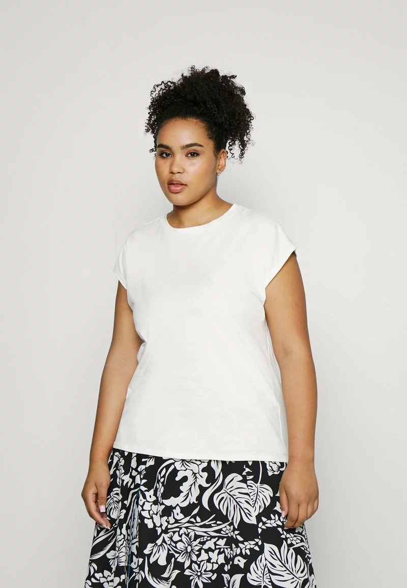 Anna Field Curvy T-Shirt Basic - Off White 8 Anna Field Curvy T-Shirt Basic - Off White – Bild 6