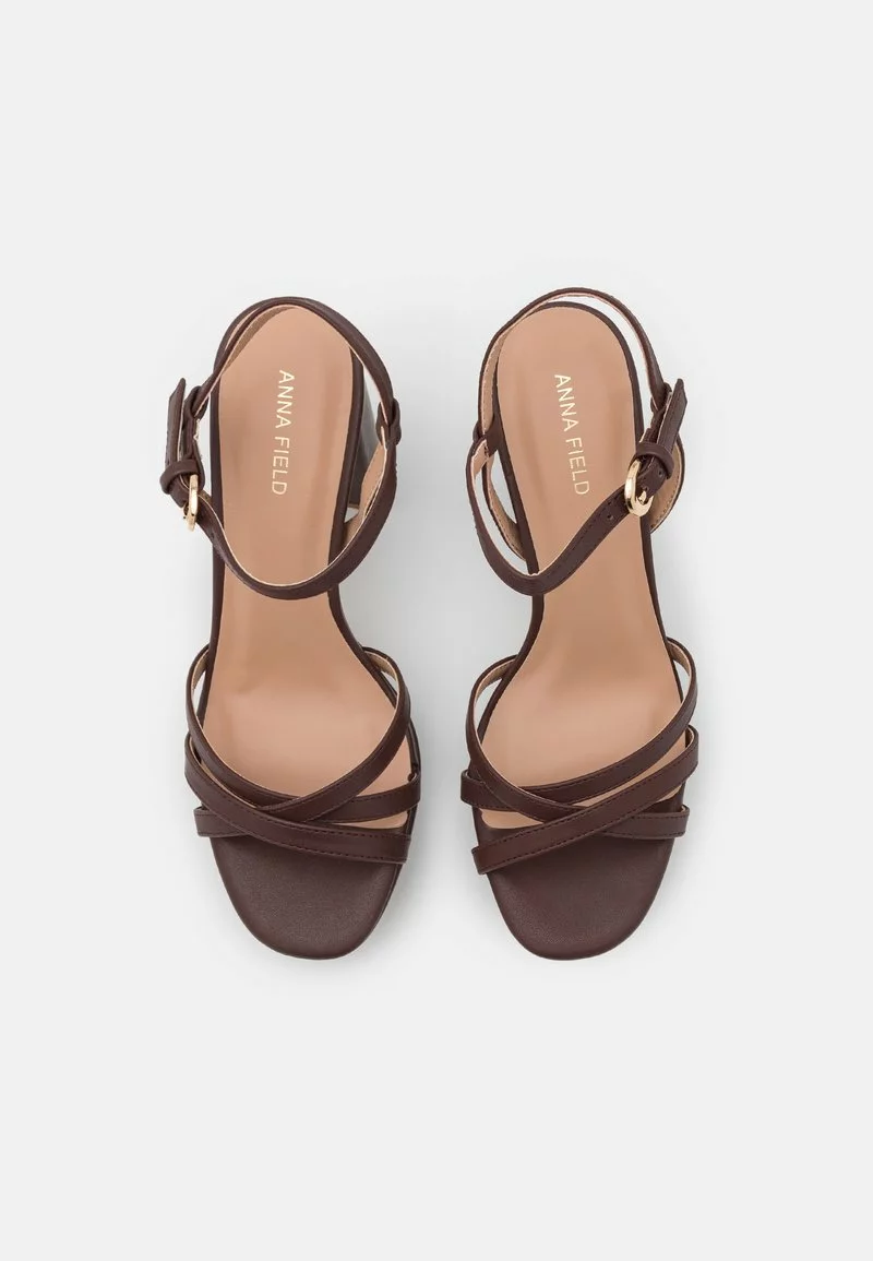 Anna Field Plateausandalette - Dark Brown 7 Anna Field Plateausandalette - Dark Brown – Bild 5