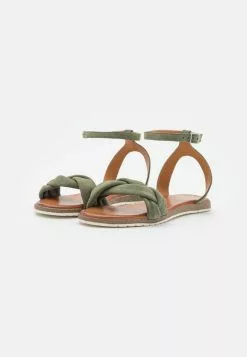 Anna Field LEATHER - Riemensandalette - Khaki 10 Anna Field LEATHER - Riemensandalette - Khaki -Anna Field Geschäft da379952beb04a73940756bd6b440dc5