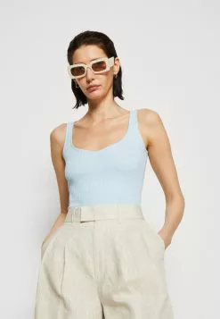 Anna Field Top - Light Blue -Anna Field Geschäft ec8b4f2a92244321b609db6f17289cfd