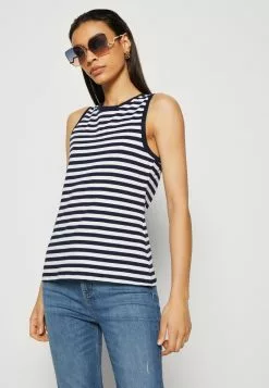 Anna Field Top - Dark Blue/white -Anna Field Geschäft ee9d42dfd28f4d4b84c48983ebfa2fd2