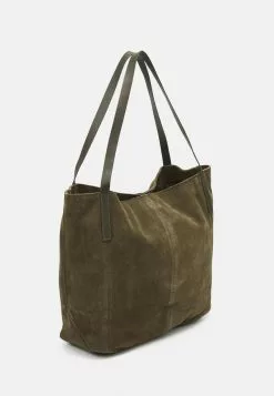 Anna Field LEATHER - Handtasche - Khaki -Anna Field Geschäft faee029d3b244405a7ec9427bcfa9f7d